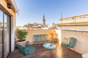 Duplex con Terraza Privada y vistas a la Catedral, Seville